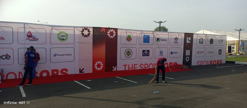 Flex banner printing sample in Enugu